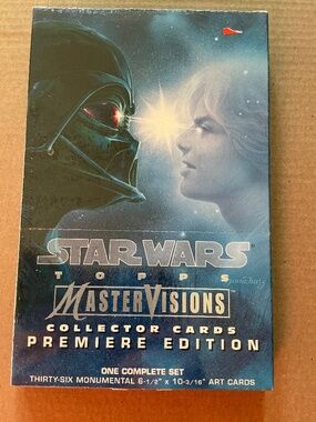 Star Wars Topps MasterVisions Premiere Edition 1995 Sealed Oversized Cards